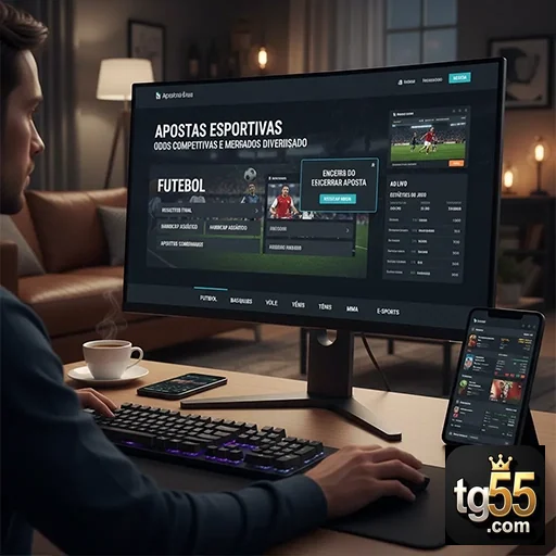 Cliente VIP desfrutando bônus em cassino online