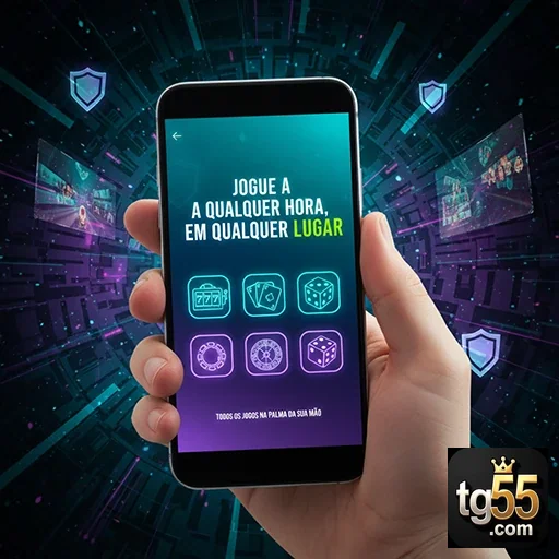 Jogador VIP desfrutando de jogos na tg55 Plataforma